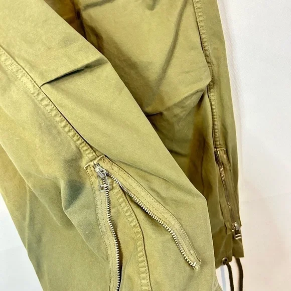 Zara Surplus Utility Cargo Pants SRPLS Women’s Size 31 Flight Pants Trousers - Picture 4 of 10